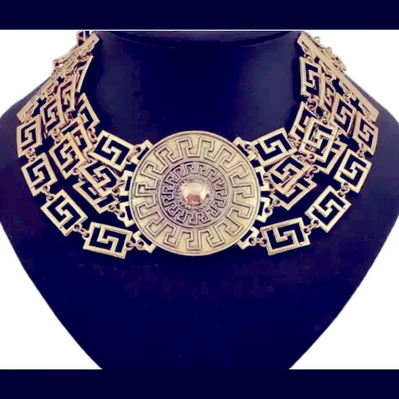 Versace Jewelry - Versace Gold Medusa Necklace